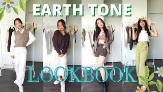 EARTH TONE OUTFIT IDEAS | Lookbook June '21