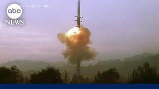 North Korean intercontinental ballistic missile launch meant as message to 'rivals'