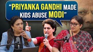 "Priyanka Gandhi encouraged kids to abuse Modi in Amethi," claims Smriti Irani