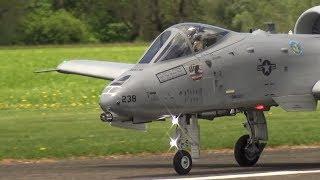 SUPER SCALE RC TURBINE MODEL JET WARTHOG A-10 THUNDERBOLT II
