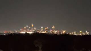 Atlanta Skyline view from Spaceman Bar #shorts