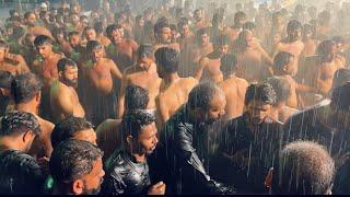 Matam In Heavy Rain - Matami Sangat - Saka e Sakina Ameer Ali - Istaqbal Muharram Sarkar E Jown Fsd.