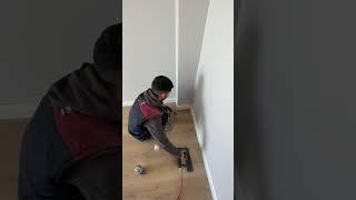 Parke süpürgelik uygulaması
