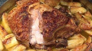 Crispy Pork Crackling - Kalamata's pork with wonderful crispy crust