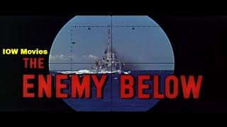 THE ENEMY BELOW Robert Mitchum (1957 Color WW2 film)