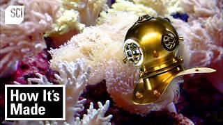 Diving Helmets, Reef Aquariums, Fish Decoys, & More | How It's Made | Science Channel