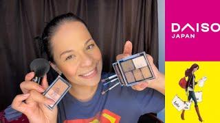 Comprinhas de maquiagem do Daiso URGLAM #daisojapan #maquiagembaratinha