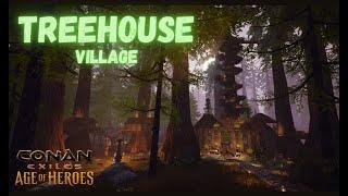 “Conan Exiles: Age of Heroes – Epic Treehouse Village Tour!”