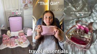 pack with me | travel must haves | travel essentials | tiktok compilation | asmr tiktok compilation