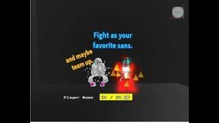 Battle arena with sans?