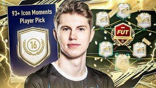 16 TOKENS! 93+ ICON MOMENTS PICK BESTIMMT MEIN WL TEAM I FIFA 21