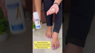 Dr Foot Ultra Sweat Absorbing Foot Powder Helps To Remove Sweaty Feet - 100 Gm