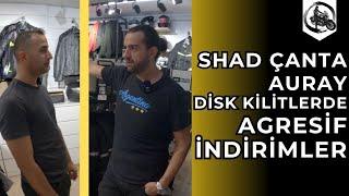 Shad Çantalar ve Auray Disk Kilitlerde Bize Özel Agresif İndirimler #işbirliği