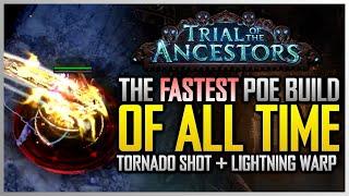 The Fastest Path of Exile Build Of All Time - Lightning Warp Tornado Shot