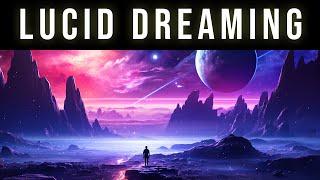 Explore The Dream World | Lucid Dreaming Sleep Music For Inducing Vivid Dreams | Black Screen Music