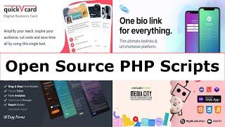 Open Source PHP Scripts With Source Code