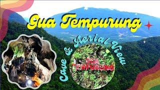 Explore Ancient Gua Tempurung Caves & Aerial View of Gunung Tempurung Hill Gopeng Perak Malaysia