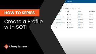 How To Create a Profile on SOTI MobiControl