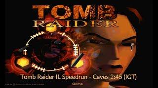 Tomb Raider Lv 1 Caves 2:45 (Single Segment Speedrun, No Glitches)