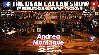 Andrea Montague live from London