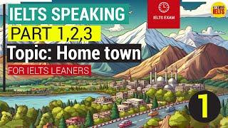 IELTS Speaking Band 8 Sample Full Part 1,2 3 | Topic: Home town and Success