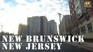 New Brunswick, New Jersey - [4K] Downtown Tour