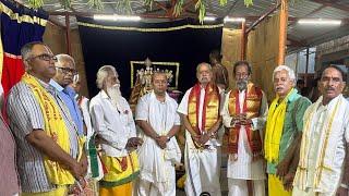 Bhajana Utsavam on the auspicious "80th Thirunachathira Mahotsav" @thirumalaivaiyavoor-09/03/25