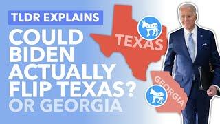 Could Biden Flip Texas (or Georgia)? Can Democrats win Back the Sun Belt? - TLDR News