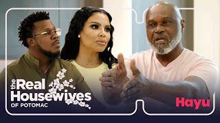 Mia confronts Karen whilst Gordon confronts Mia’s new man | Season 9 | Real Housewives of Potomac