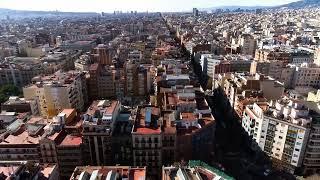 Barcelona a vista de dron