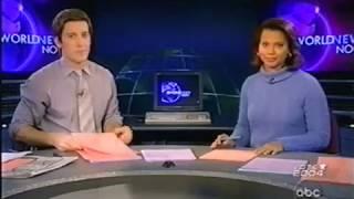 ABC News (USA) World News Now: Temporarily Smaller Studio Set! Fall 2003