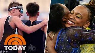 See touching moments of sportsmanship at the Paris Olympics