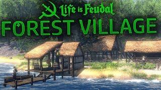 Life Is Feudal: Forest Village - Welcome to Draetopia - A Better Banished? - Forest Village Gameplay