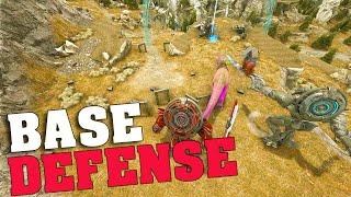Defending Against A Big Fob Outside! | Ark Small Tribes S5E12