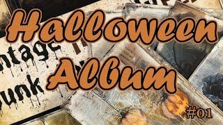 Halloween Album || Craft with me || #01