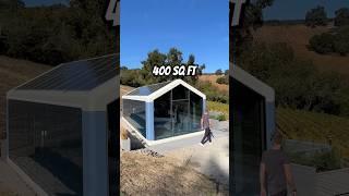 Inside a 400 sq ft off grid Prefab Home #hometour #home #prefabhouse