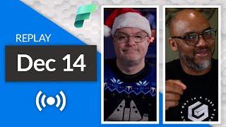 REPLAY Microsoft Power BI / Fabric Q&A - LIVE (Dec 14, 2024)