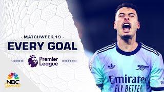 Every Premier League goal from Matchweek 19 (2024-25) | NBC Sports