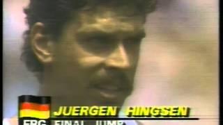 Olympics - 1984 Los Angeles - Track - Decathlon - Broad Jump  imasportsphile