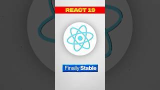 React 19 is stable now #react19 #react #reactupdate #sofiagoyal #sofia