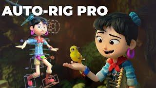 How to Rig A 3D Characte in Blender | Ellie Character Blender Rig | Auto Rig Pro Blender Tutorial