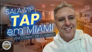 COME WITH ME TO VISIT THE VIP LOUNGE IN MIAMI! TAP AIR PORTUGAL WITH AVIANCA. FIND OUT THE BENEFITS