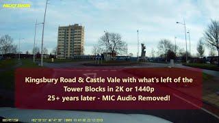 AJCSUK Dashcam 2k - Kingsbury Road & Castle Vale Tower Blocks in Birmingham 25 plus years later.