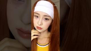 this is insane  #makeup #yt #ytshort #shorts #ytshort #lesserafim #huhyunjin #kpop #douyin