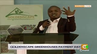 Goldenscape Greenhouses dishes out cheques to investors