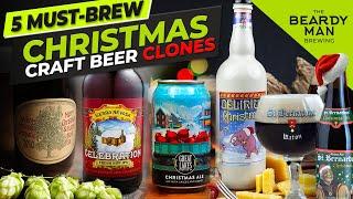 5 Must-Brew Christmas Craft Beer Clones for the Holidays!