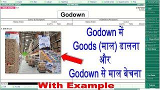 tally me godown kaise banaye | Godown Creation in tally erp 9 in hindi | godown management in tally