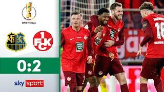 Lautern beendet Saarbrückens Pokalmärchen! | Saarbrücken-Kaiserslautern | Highlights | DFB Pokal