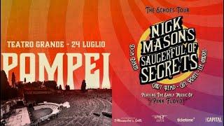 Nick Mason's - Saucerful Of Secrets (Live At Pompeii 2023)