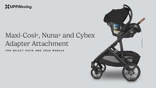 Maxi-Cosi®, Nuna®, and Cybex Adapter Attachment to UPPAbaby Vista V3 & Cruz V2